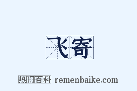 飞寄是什么意思的图片